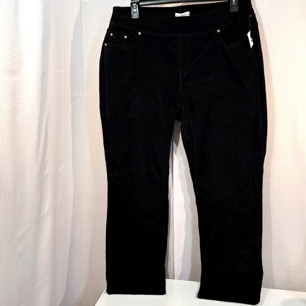 🆕️ Kim Rogers Curvy Pull Up Small Cord 5 Pocket Pants.
